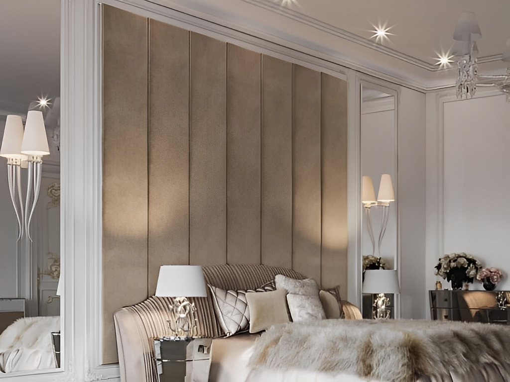Nia upholstered online panel bed